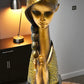 Innovative Decorative Resin Prayer Statue / Ruchi