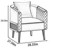 Modern Circular Leather Sofa Set / Ruchi