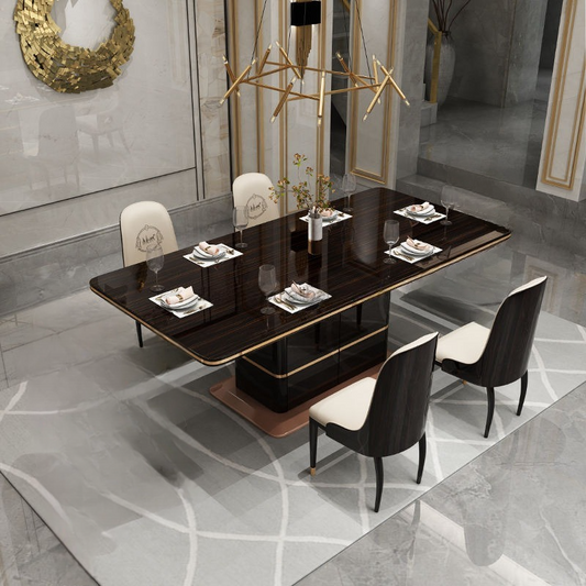 Modern Wooden Dining Table Set / Ruchi
