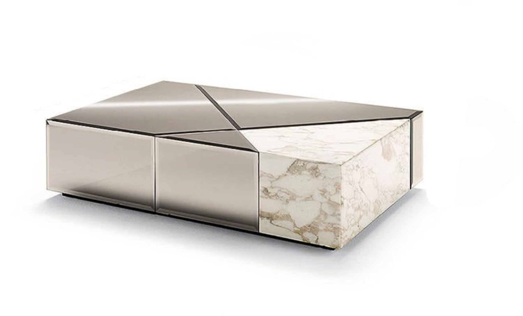 4 Piece Fabric Sectional Sofa Set / Ruchi