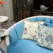 Velvet European Sofa Set of 3 / Ruchi