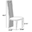 Rectangular Marble Dining Table Set