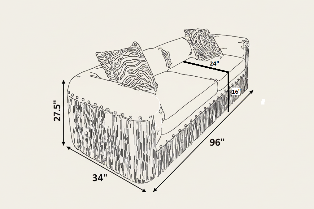 Italian Style Leather Sofa