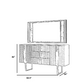 Modern Fabric Bedroom Set With Storage / Ruchi