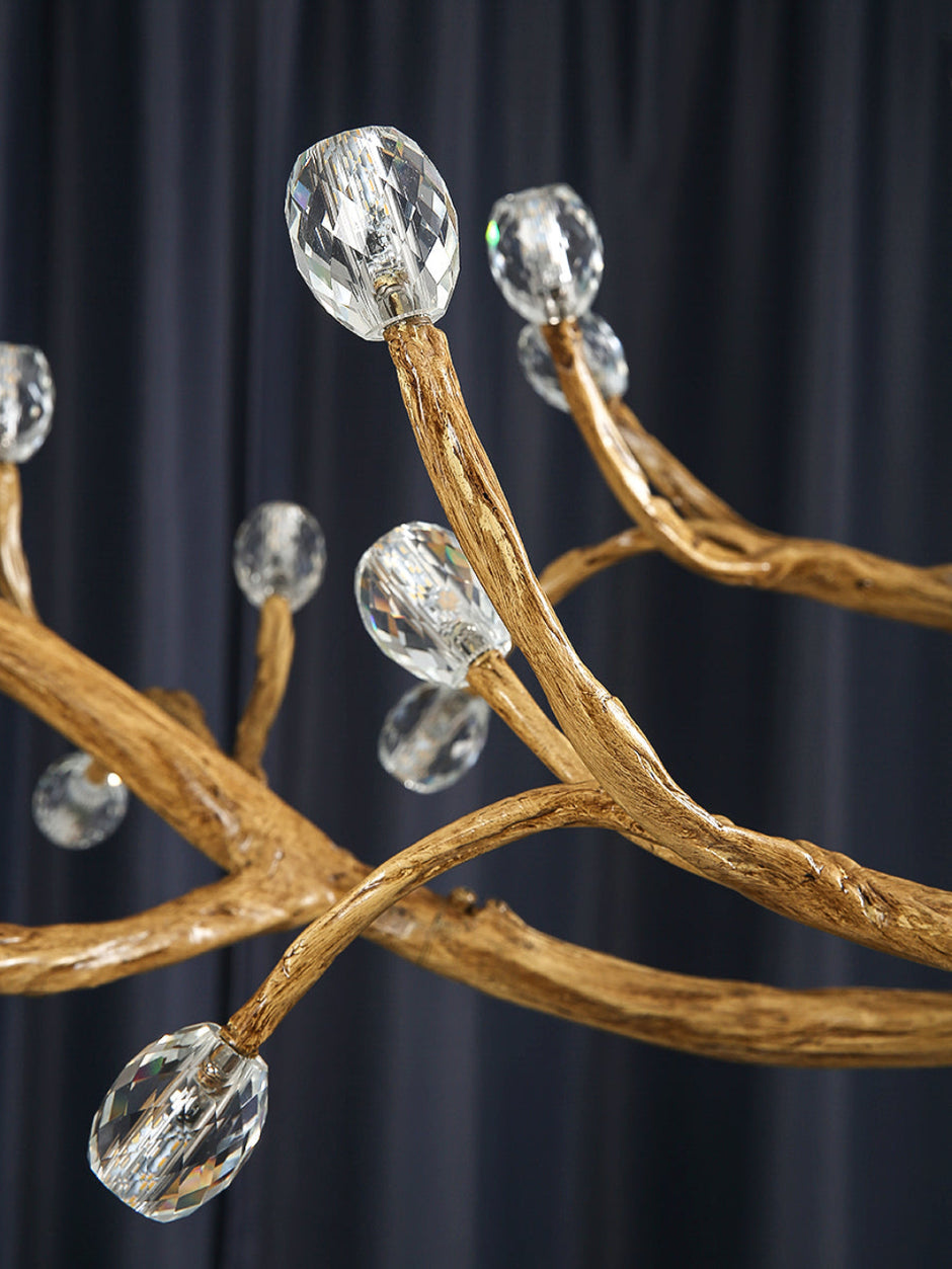 LED Crystal Bubble Tree Branch Chandelier / Ruchi