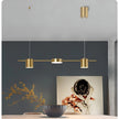 Modern Minimalist LED Linear Pendant Light Chandelier / Ruchi