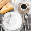 30 Piece Porcelain Ceramic Dinnerware Set For 6 / Ruchi