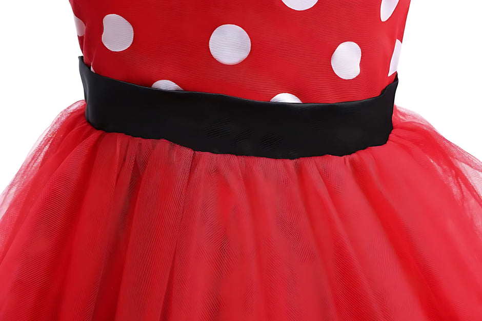 Fancy Polka Dots Baby Girls Party Dress