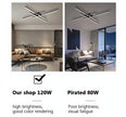 Remote Control Flush Mount LED Ceiling Light / Ruchi