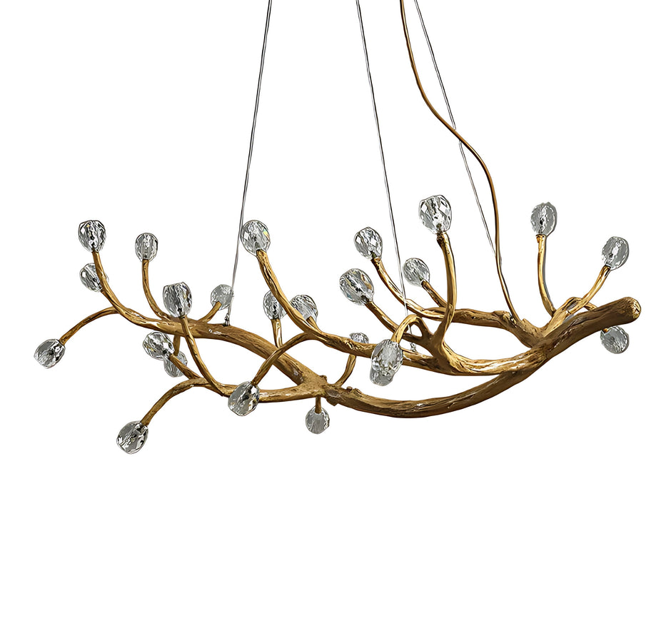 LED Crystal Bubble Tree Branch Chandelier / Ruchi