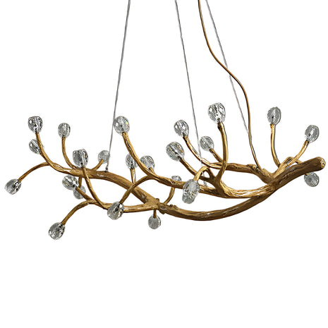LED Crystal Bubble Tree Branch Chandelier / Ruchi