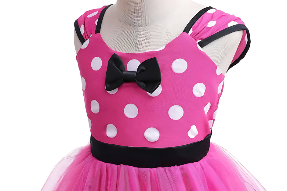 Fancy Polka Dots Baby Girls Party Dress / Ruchi