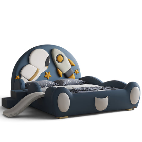 Kids Astronaut Theme Leather Bed / Ruchi