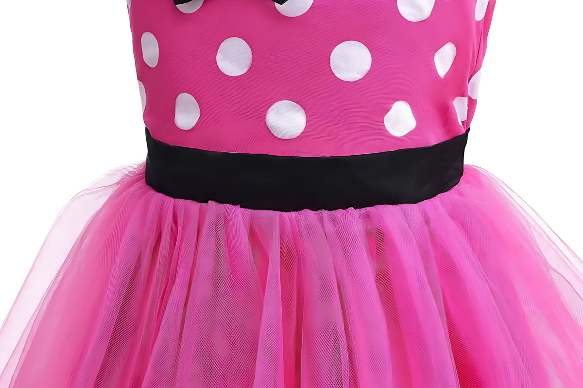 Fancy Polka Dots Baby Girls Party Dress / Ruchi