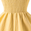 Girls Elegant Tiered Polyester Dress With Bow Straps