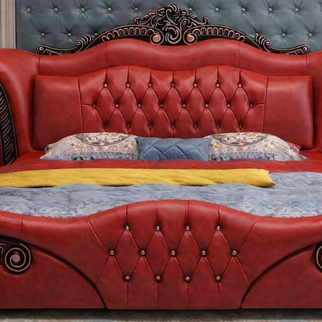 Royal European Leather Bed / Ruchi