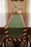 Elegant Beaded Table Runner Decor / Ruchi
