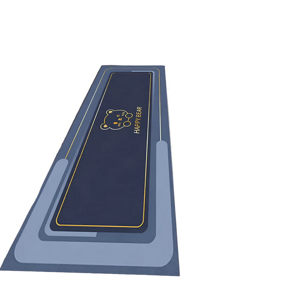 Set Of 2 Elegant Non-Slip Water Absorbent Kitchen Floor Mat