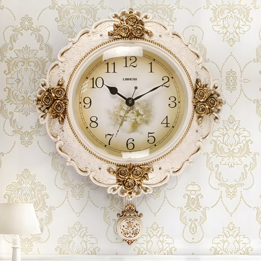 Elegant Style Swing Creative Wall Clock / Ruchi