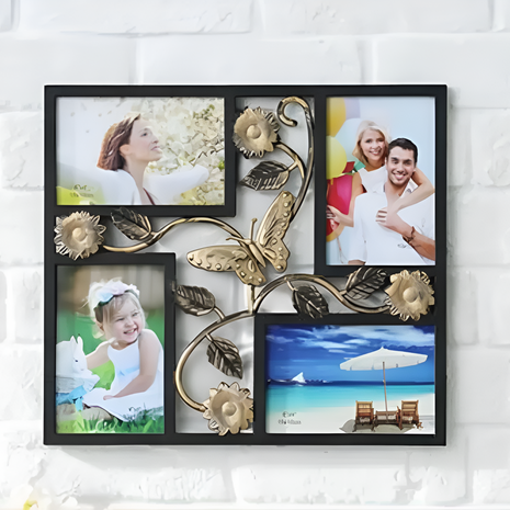 Enticing Metal Collage Photo Frame / Ruchi