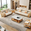 European Royal Leather Sofa Set / Ruchi