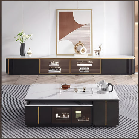 Extendable Coffee Table With TV Stand / Ruchi 