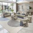 Modern Leather Living Room Sofa Set / Ruchi