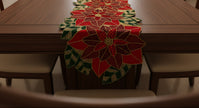 Floral Cutwork Multicolor Beaded Runner / Ruchi