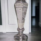 Tall White Trumpet Ceramic Vase / Ruchi