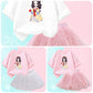 Fashionable Printed Top Kids Dress / Ruchi