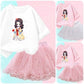 Fashionable Printed Top Kids Dress / Ruchi