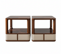 2 Piece Side Tables With Storage / Ruchi