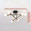 Modern Semi Flush Mount Ceiling LED Lights / Ruchi