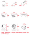 32 Pieces Ceramic Kitchen Dinnerware Set / Ruchi