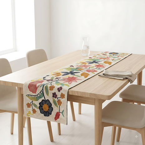 Beaded Table Runner For Dining Table / Ruchi