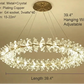 Luxury LED Crystal Chandelier Lamp