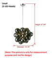 Modern Balloon Glass LED Pendant  Light / Ruchi