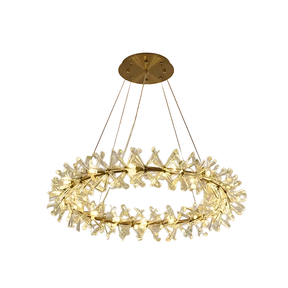 Luxury LED Crystal Chandelier Lamp / Ruchi