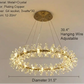Luxury LED Crystal Chandelier Lamp