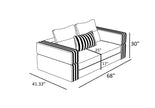 Modern Leather Living Room Sofa Set / Ruchi