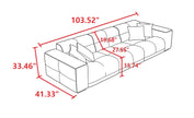 Remote Controlled Power Extendable Leather Sofa Bed
