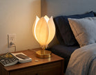 Flower Design LED Table Lamp For Bedroom / Ruchi