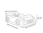 Leather Car Bed with LED / Ruchi