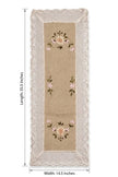 Vintage Embroidered Fabric Table Runner / Ruchi