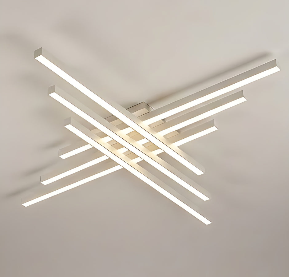 Remote Control Flush Mount LED Ceiling Light / Ruchi