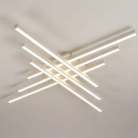 Remote Control Flush Mount LED Ceiling Light / Ruchi