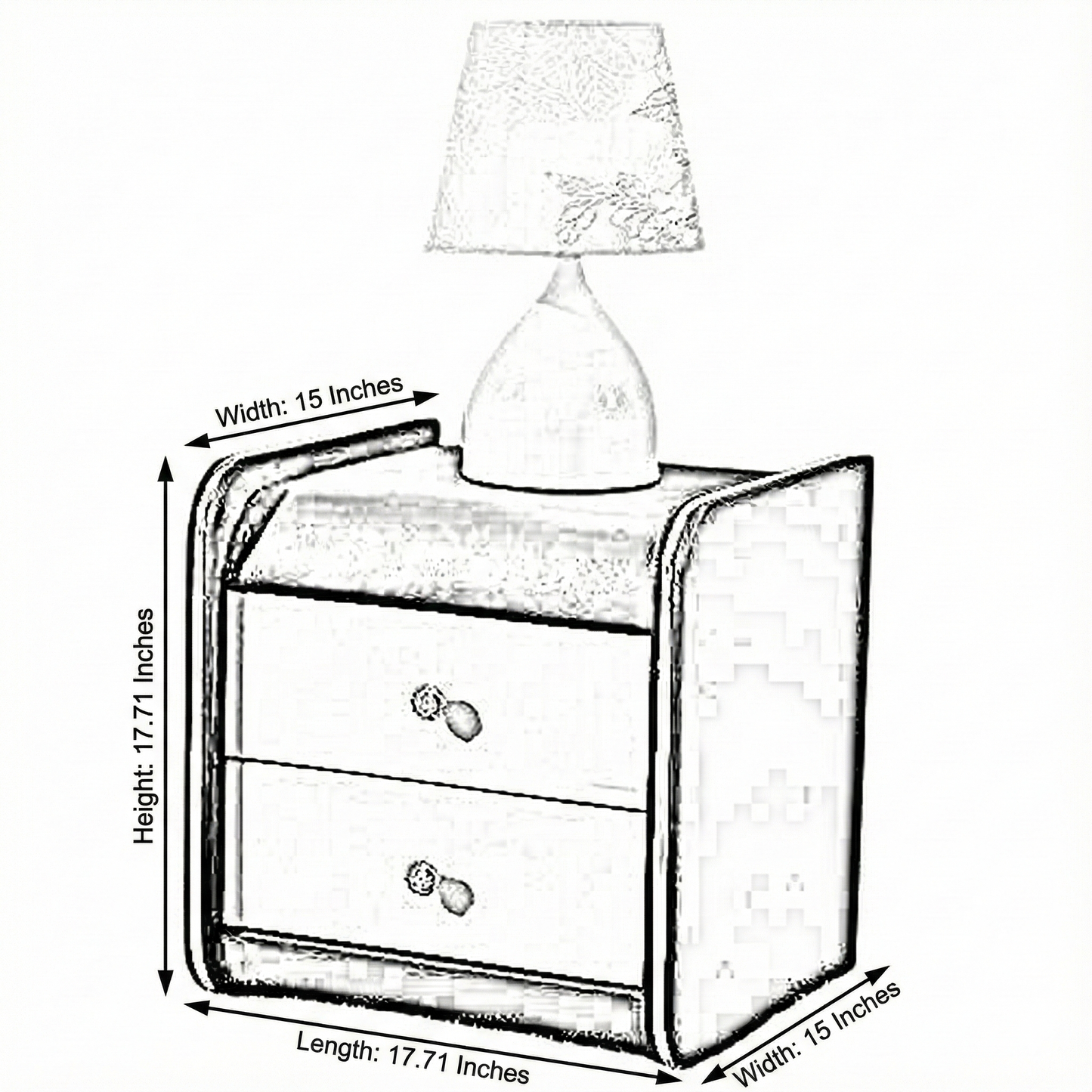 Panda Theme Leather Kids Bed With LED