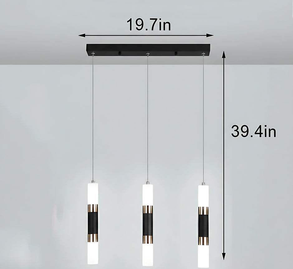 Modern Parallel Design LED Pendant Light / Ruchi
