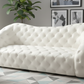 Modern 3 Seater Leather Sofa / Ruchi