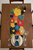Elegant Beaded Table Runner / Ruchi